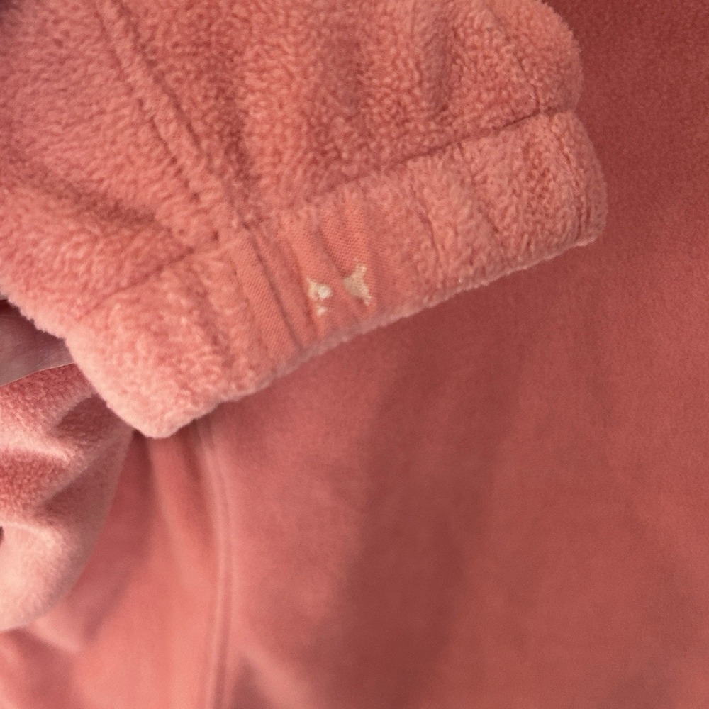 Columbia Fleece Jacket Womens Full Zip Hiking Gorpcore Coral Sunrise XL - Picture 7 of 7